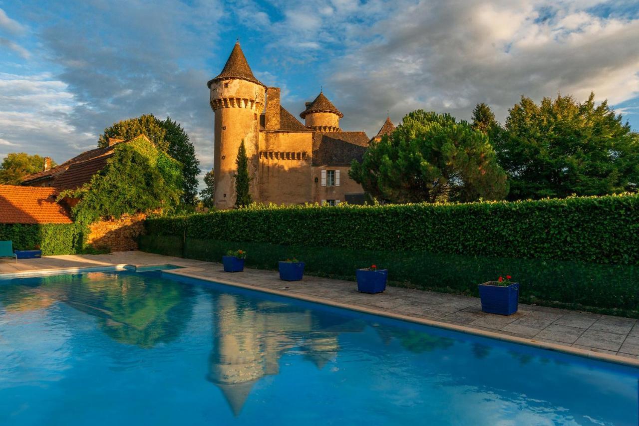 Chateau Garinie 15Th Century Medieval Castle In The South Of France Lugan  Exterior foto