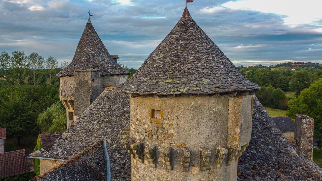 Chateau Garinie 15Th Century Medieval Castle In The South Of France Lugan  Exterior foto