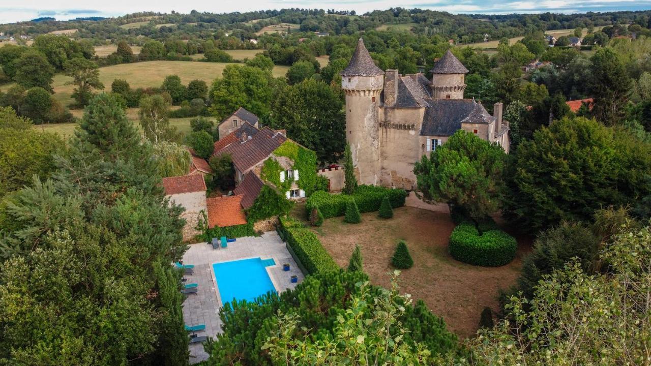 Chateau Garinie 15Th Century Medieval Castle In The South Of France Lugan  Exterior foto